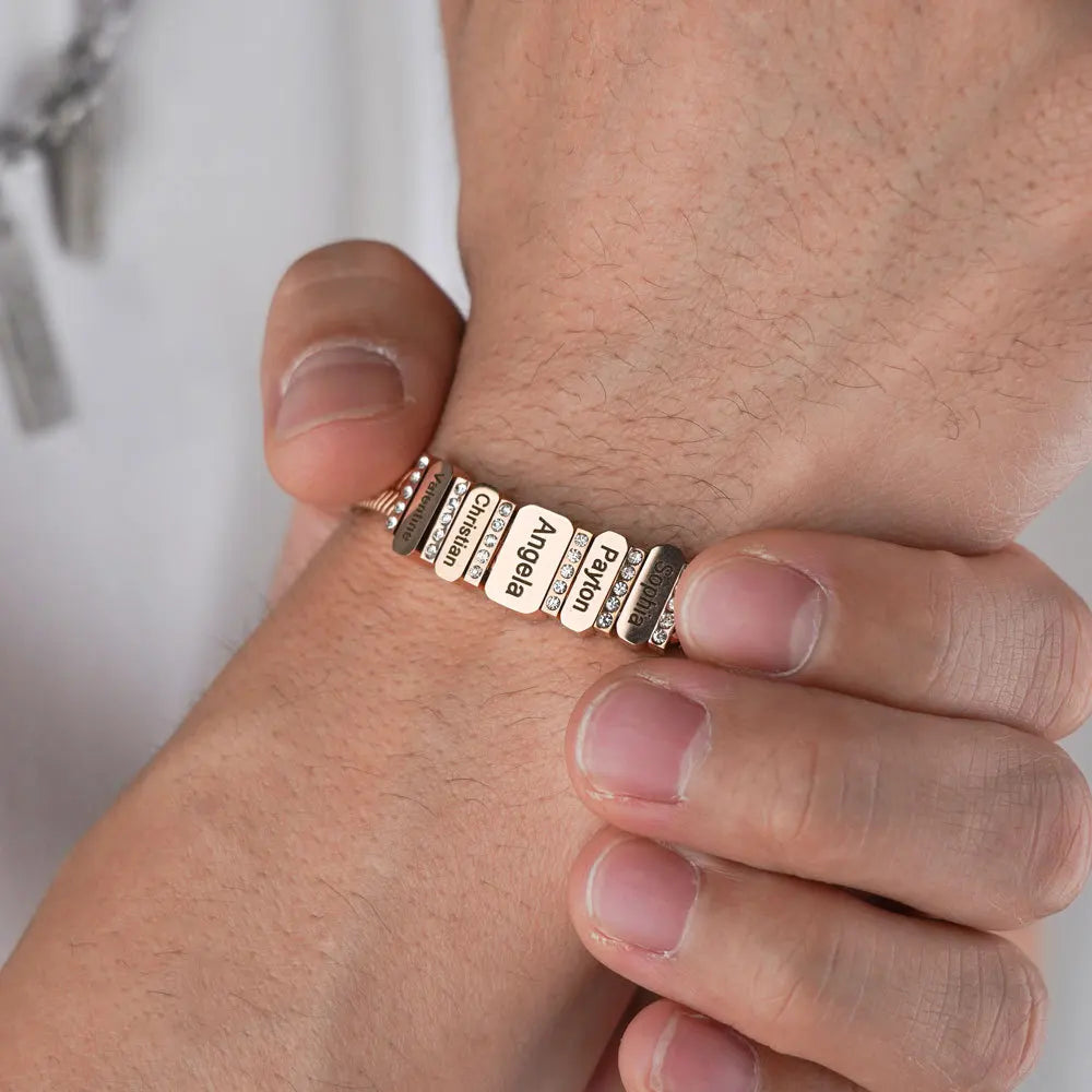 Custom Name Bracelet Style ER 124