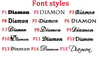 Custom Name Necklace Style ER 160