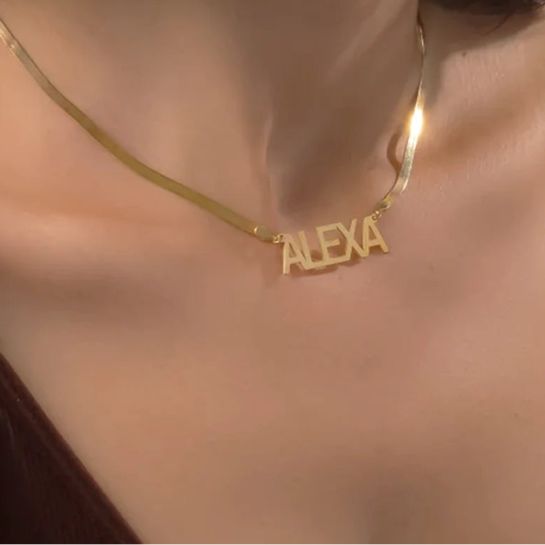 Custom Name Necklace Style ER131