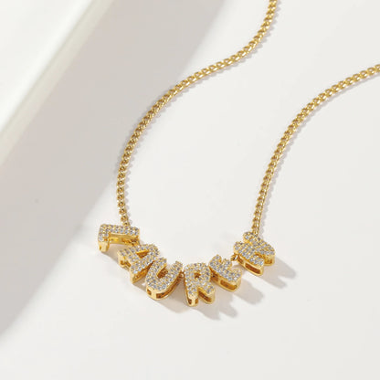 Custom Name Necklace Style ER118