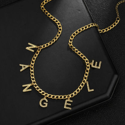 Custom Name Necklace Style ER125