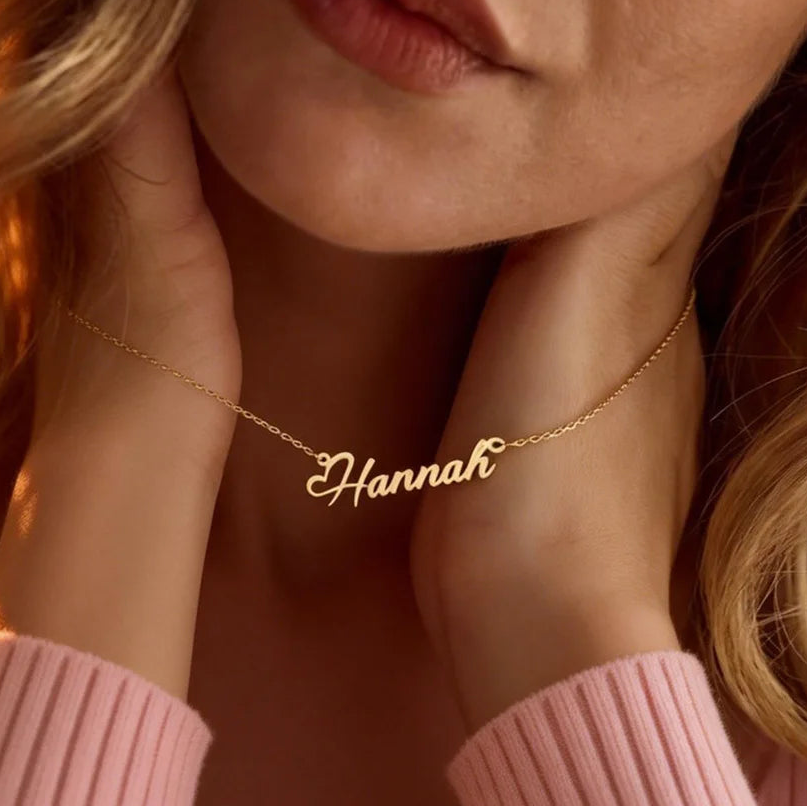 Custom Name Necklace Style ER158