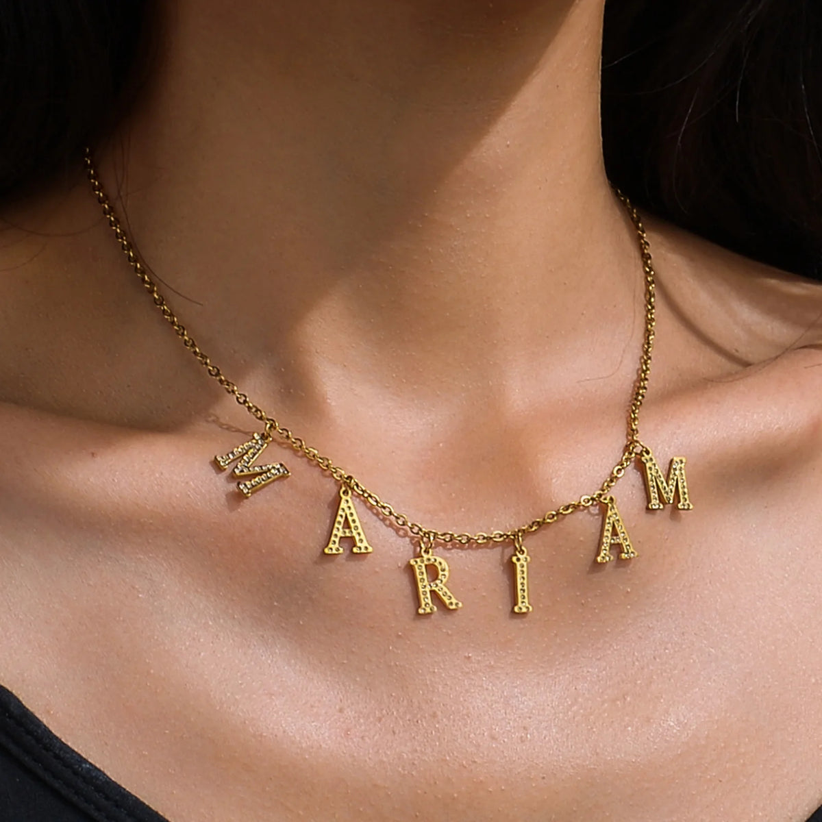 Custom Name Necklace Style ER125