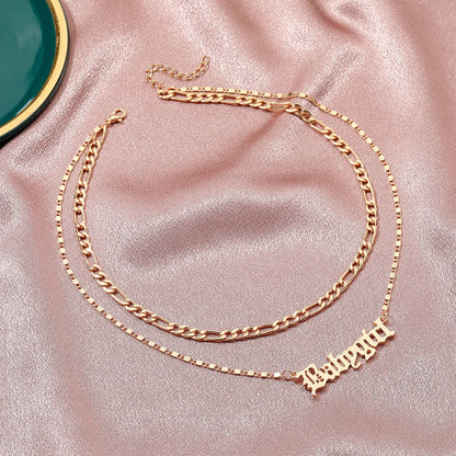 Custom Name Necklace Style ER155