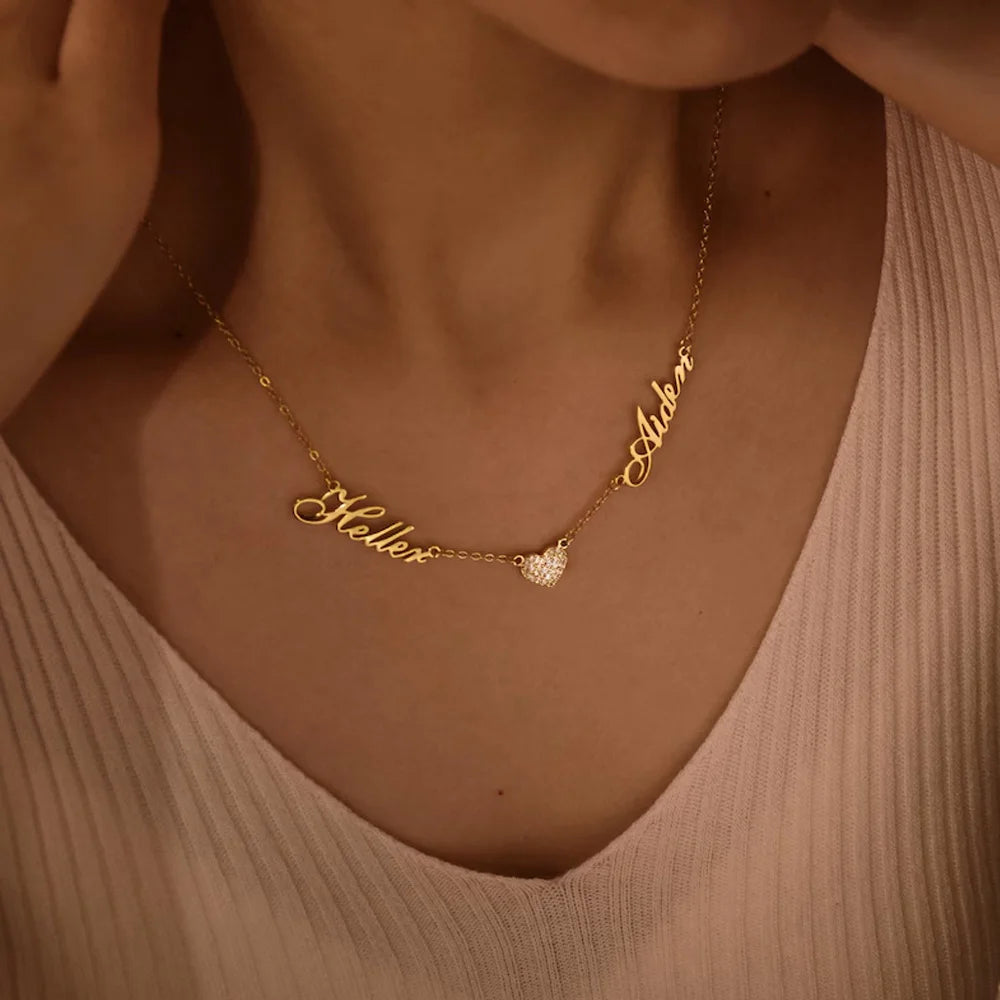 Custom Name Necklace Style ER159