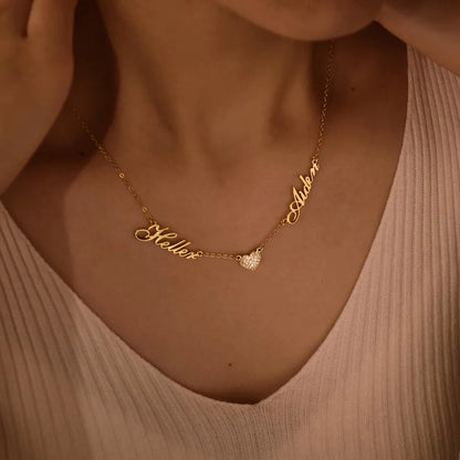 Custom Name Necklace Style ER159