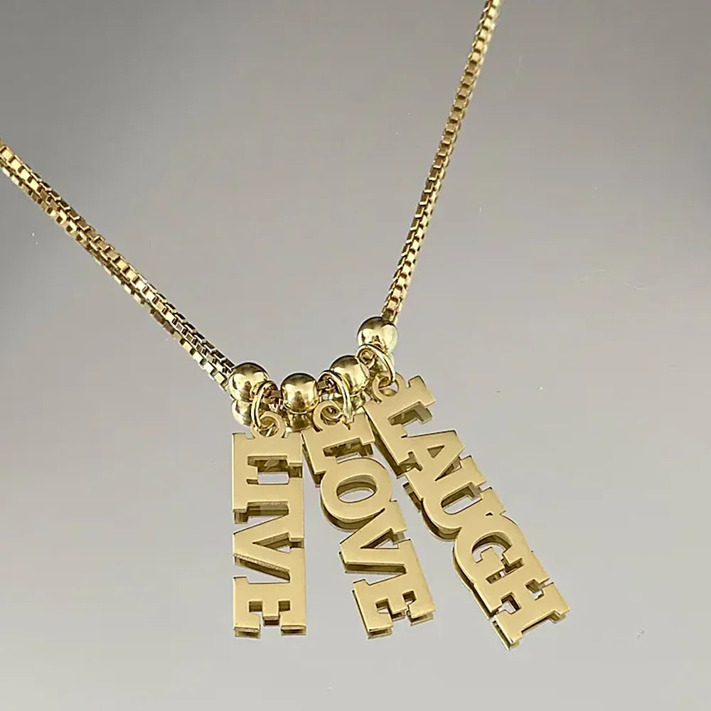 Custom Name Necklace Style ER96