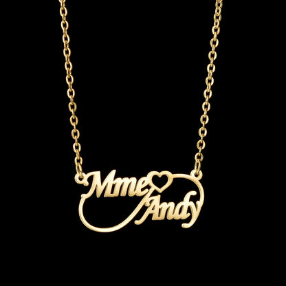 Custom Name Necklace Style 146