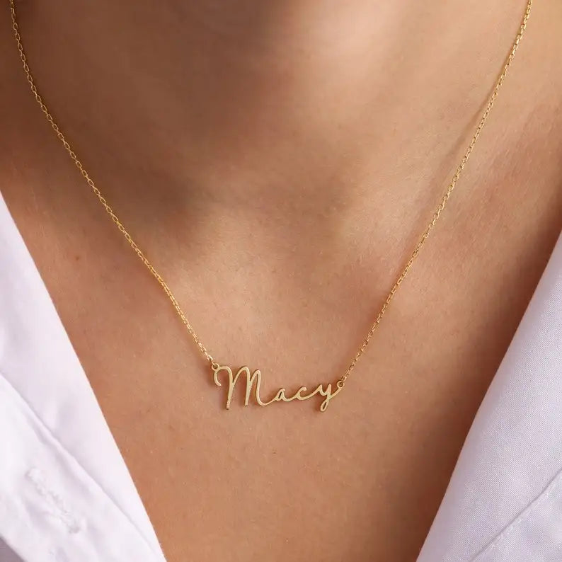 Custom Name Necklace Style ER61