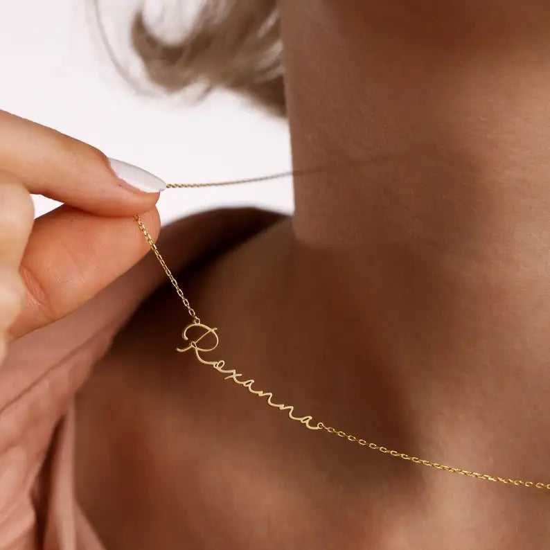 Custom Name Necklace Style ER61