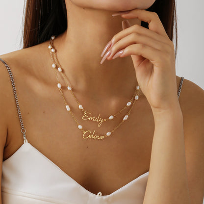 Custom Name Necklace Style ER98