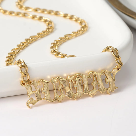 Custom Name Necklace Style ER115