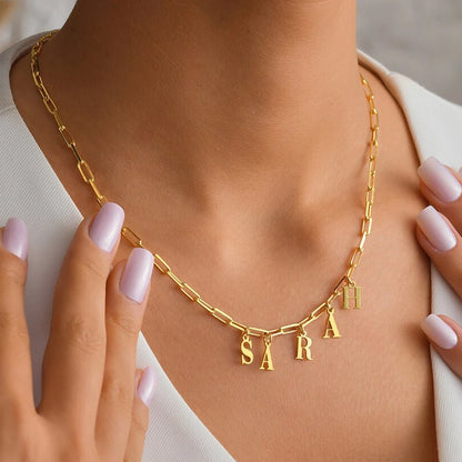 Custom Name Necklace Style ER125