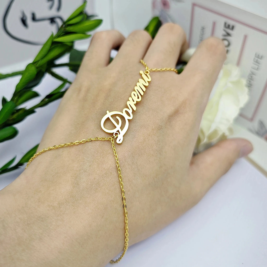 Custom Name Bracelet Style ER105