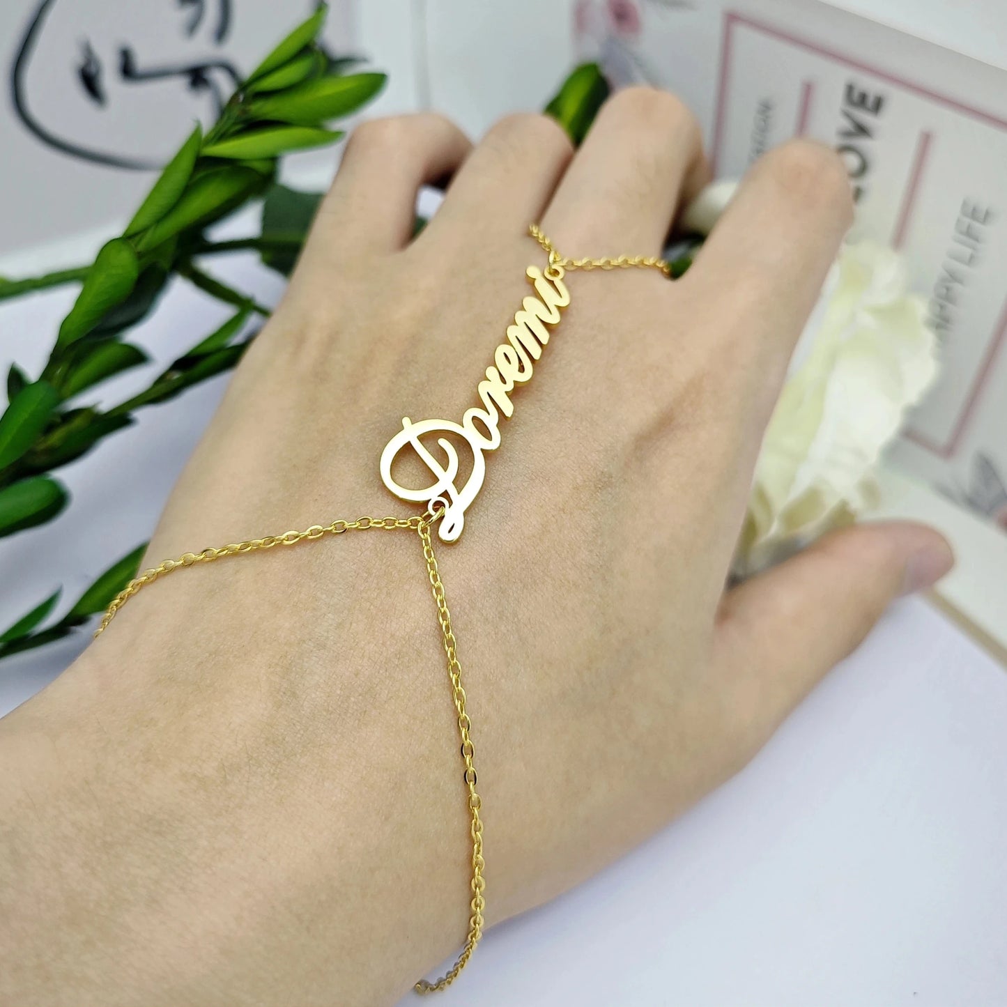 Custom Name Bracelet Style ER105