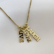 Load image into Gallery viewer, Custom Name Necklace Style ER96
