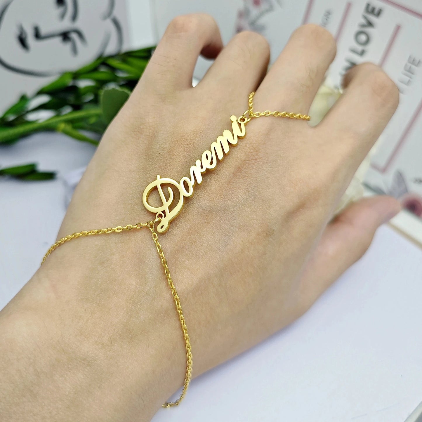 Custom Name Bracelet Style ER105