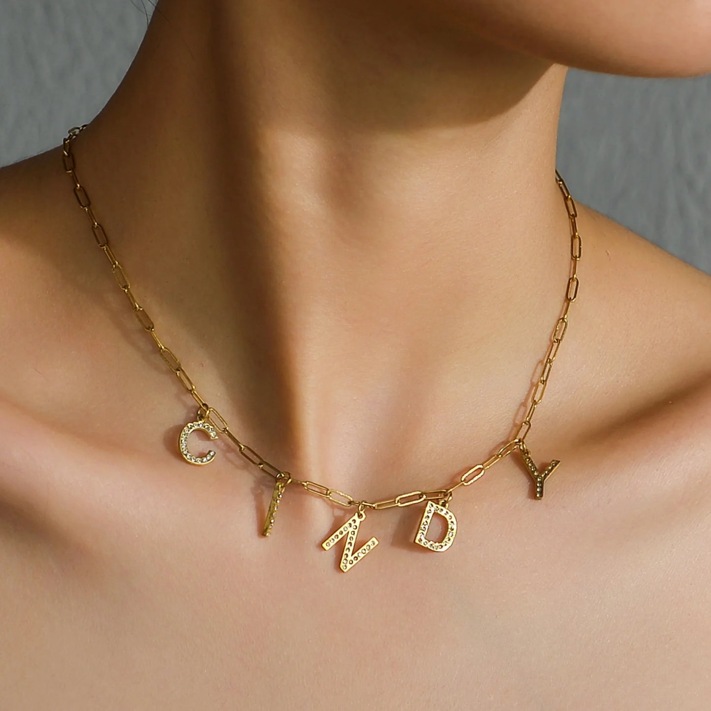 Custom Name Necklace Style ER125