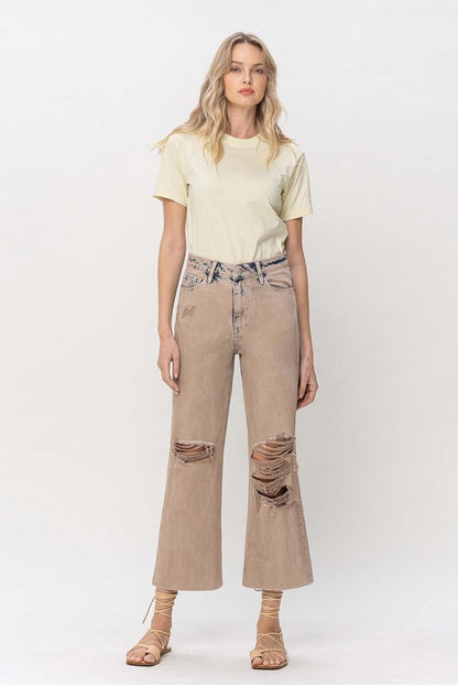 Ivon Vintage Crop Jeans