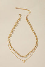 Load image into Gallery viewer, Daisy Heart Necklace Set
