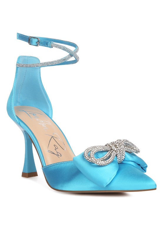 London Rag Betsy Bow Point Heels