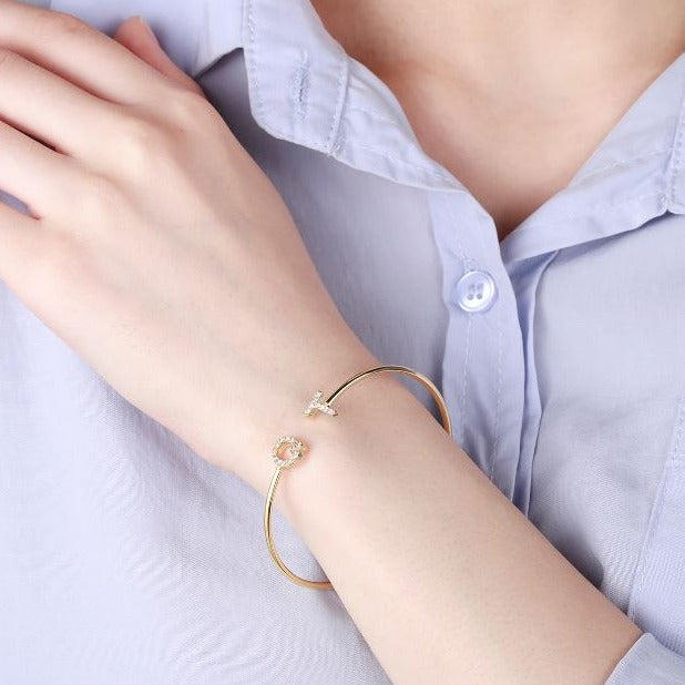 Custom Initial Bracelet Style ER75