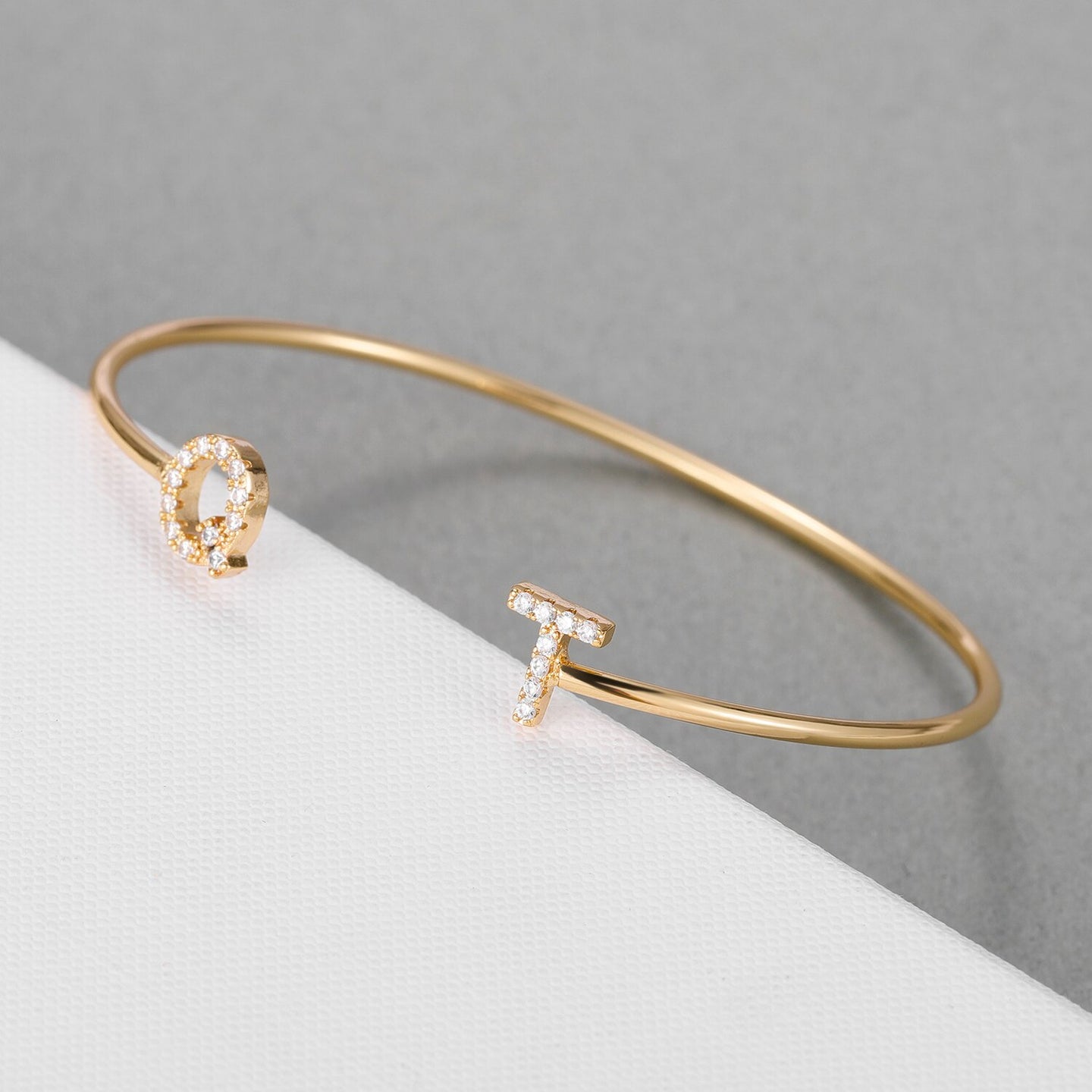 Custom Initial Bracelet Style ER75