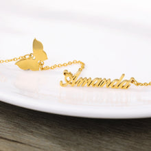 Load image into Gallery viewer, Custom Name Necklace Style ER71
