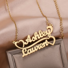 Load image into Gallery viewer, Custom Name Necklace Style ER89

