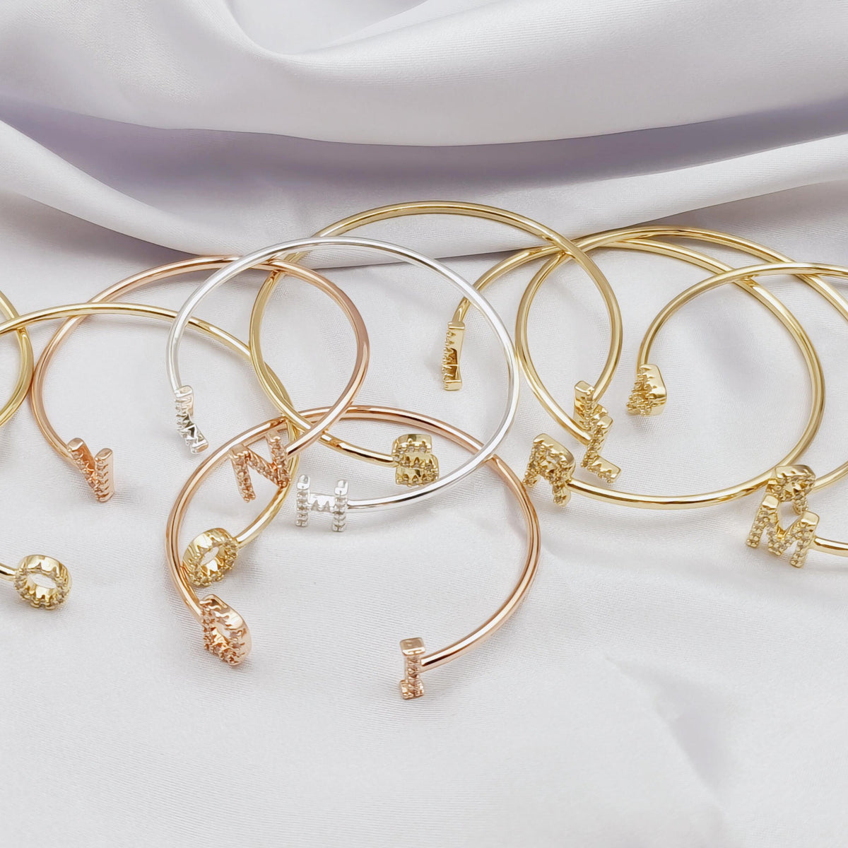 Custom Initial Bracelet Style ER75