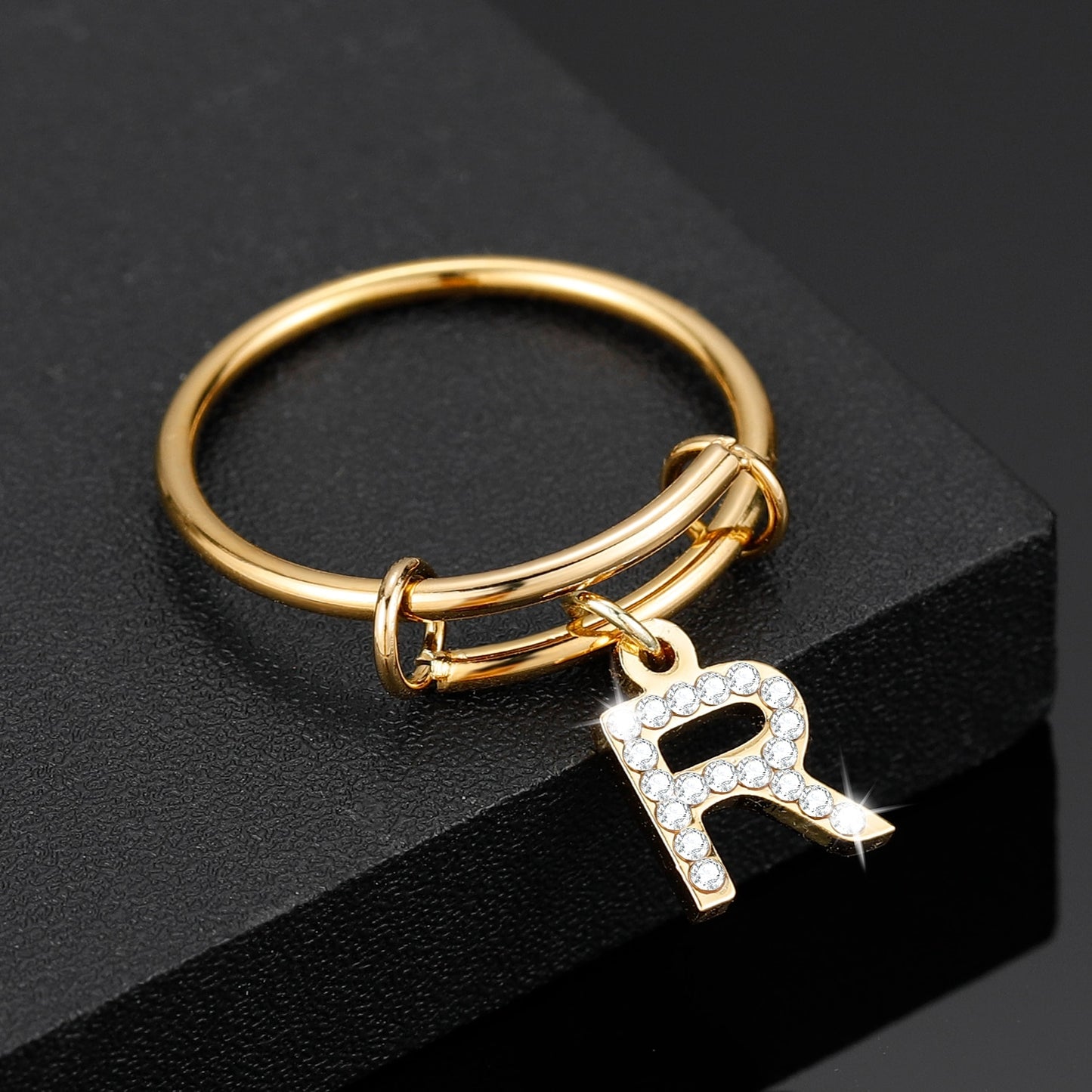Custom Initial Ring Style ER79