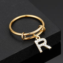 Cargar imagen en el visor de la galería, Custom Initial Ring Style ER79
