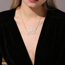 Cargar imagen en el visor de la galería, Custom Name Necklace Style ER89
