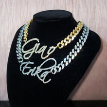Load image into Gallery viewer, Custom Name Necklace Style ER85
