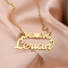 Load image into Gallery viewer, Custom Name Necklace Style ER66
