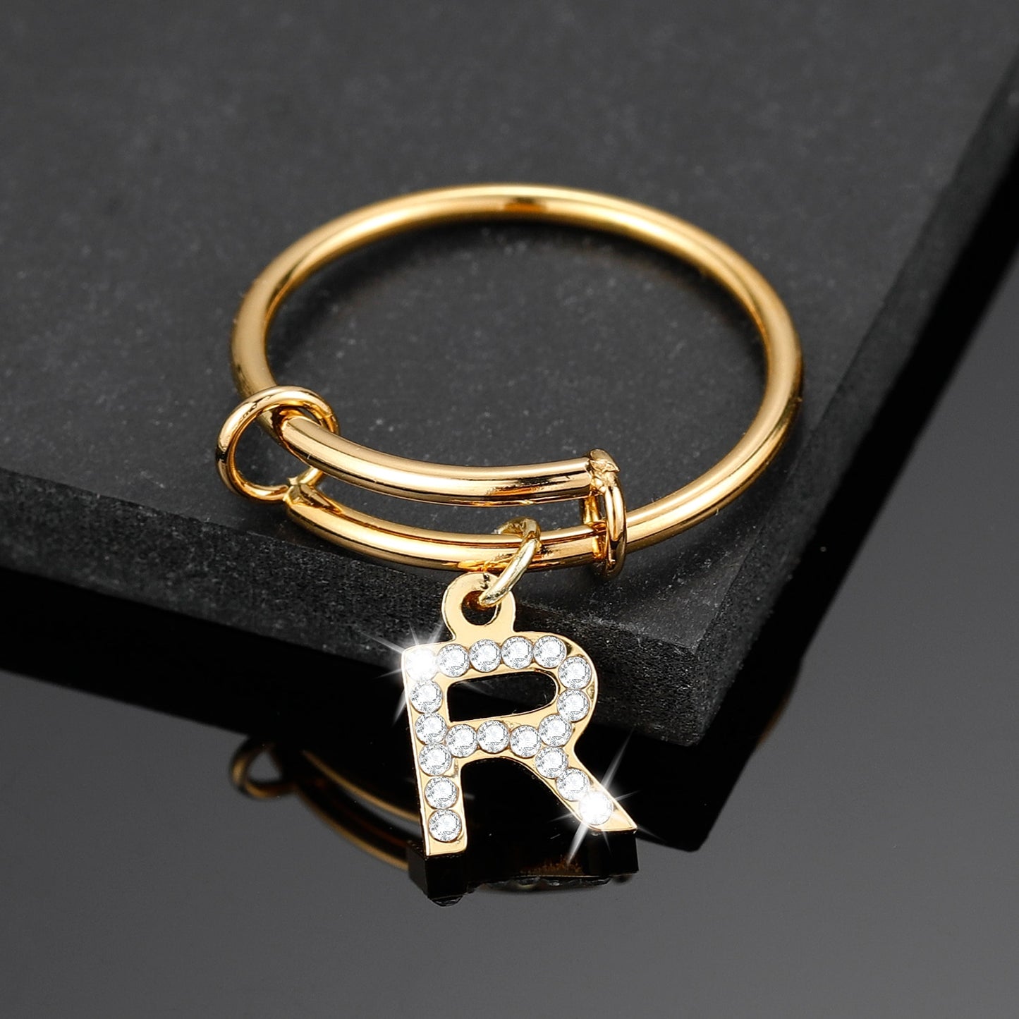 Custom Initial Ring Style ER79