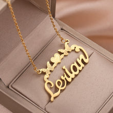Cargar imagen en el visor de la galería, Custom Name Necklace Style ER66
