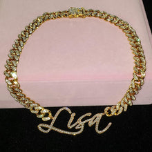 Load image into Gallery viewer, Custom Name Necklace Style ER85
