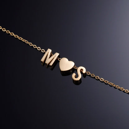 Custom Initial Necklace Style ER70