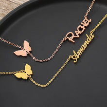 Load image into Gallery viewer, Custom Name Necklace Style ER71
