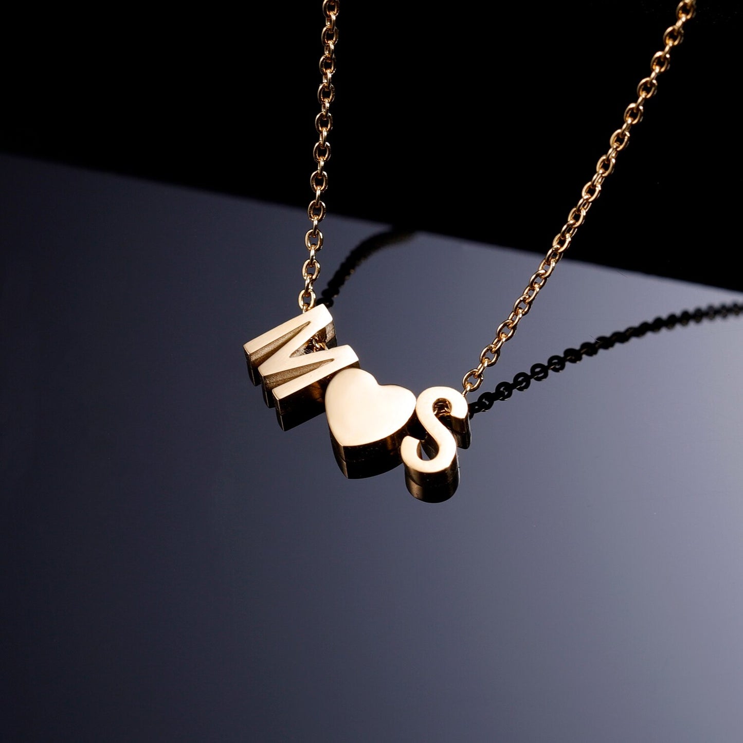 Custom Initial Necklace Style ER70