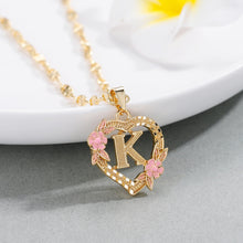 Load image into Gallery viewer, Custom Initial Necklace Style ER77
