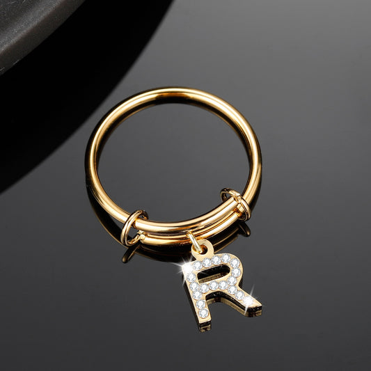 Custom Initial Ring Style ER79