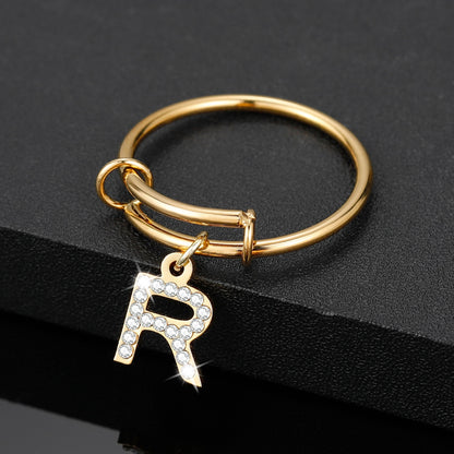 Custom Initial Ring Style ER79