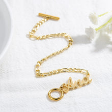 Cargar imagen en el visor de la galería, Custom Name Bracelet Style ER84
