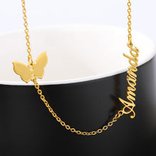 Load image into Gallery viewer, Custom Name Necklace Style ER71
