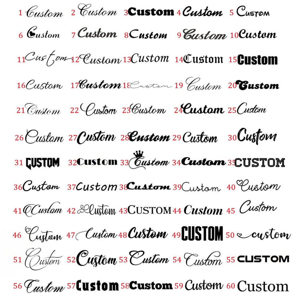 Custom Name Necklace Style ER74