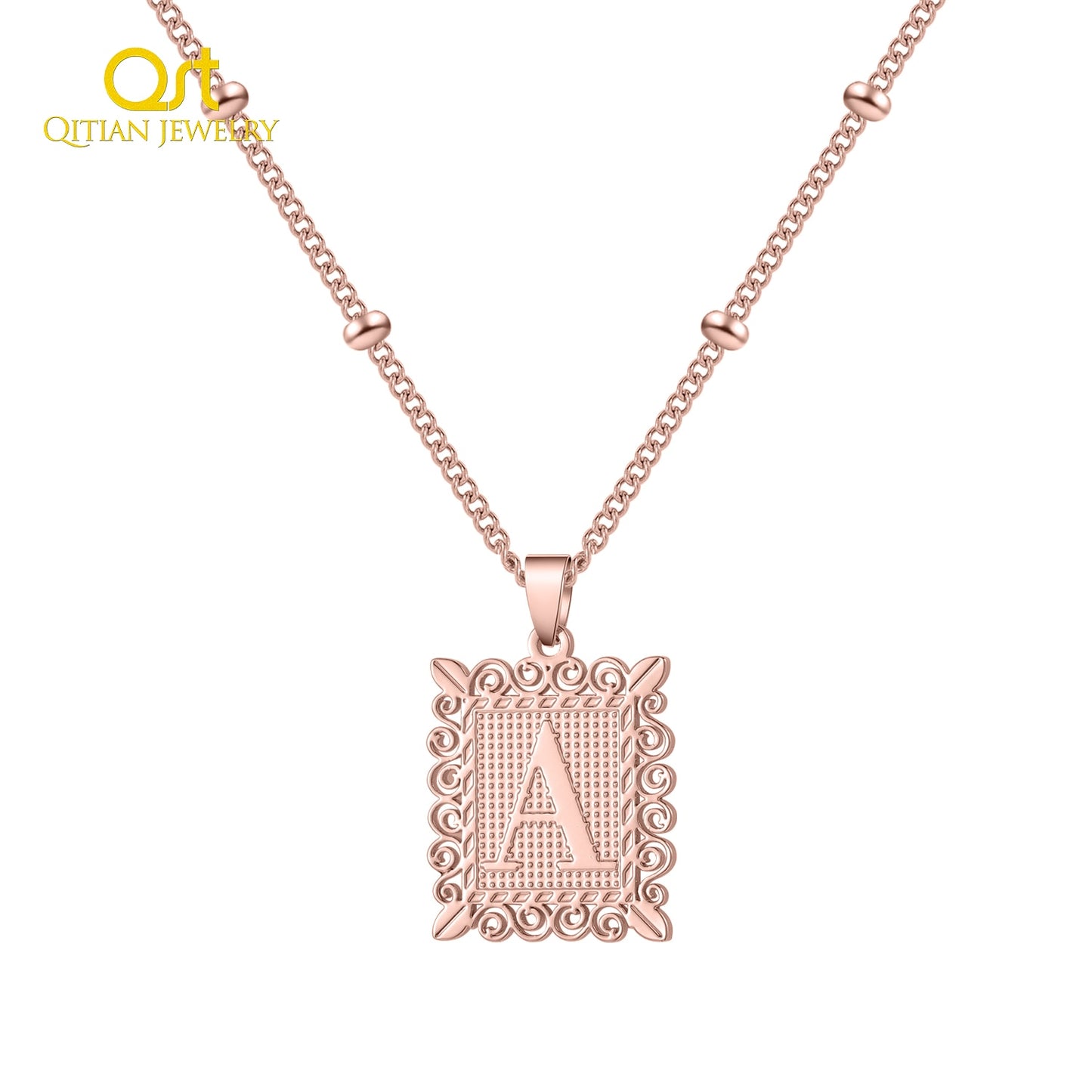 Custom Initial Necklace Style ER83