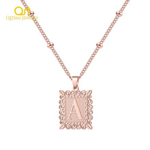 Load image into Gallery viewer, Custom Initial Necklace Style ER83
