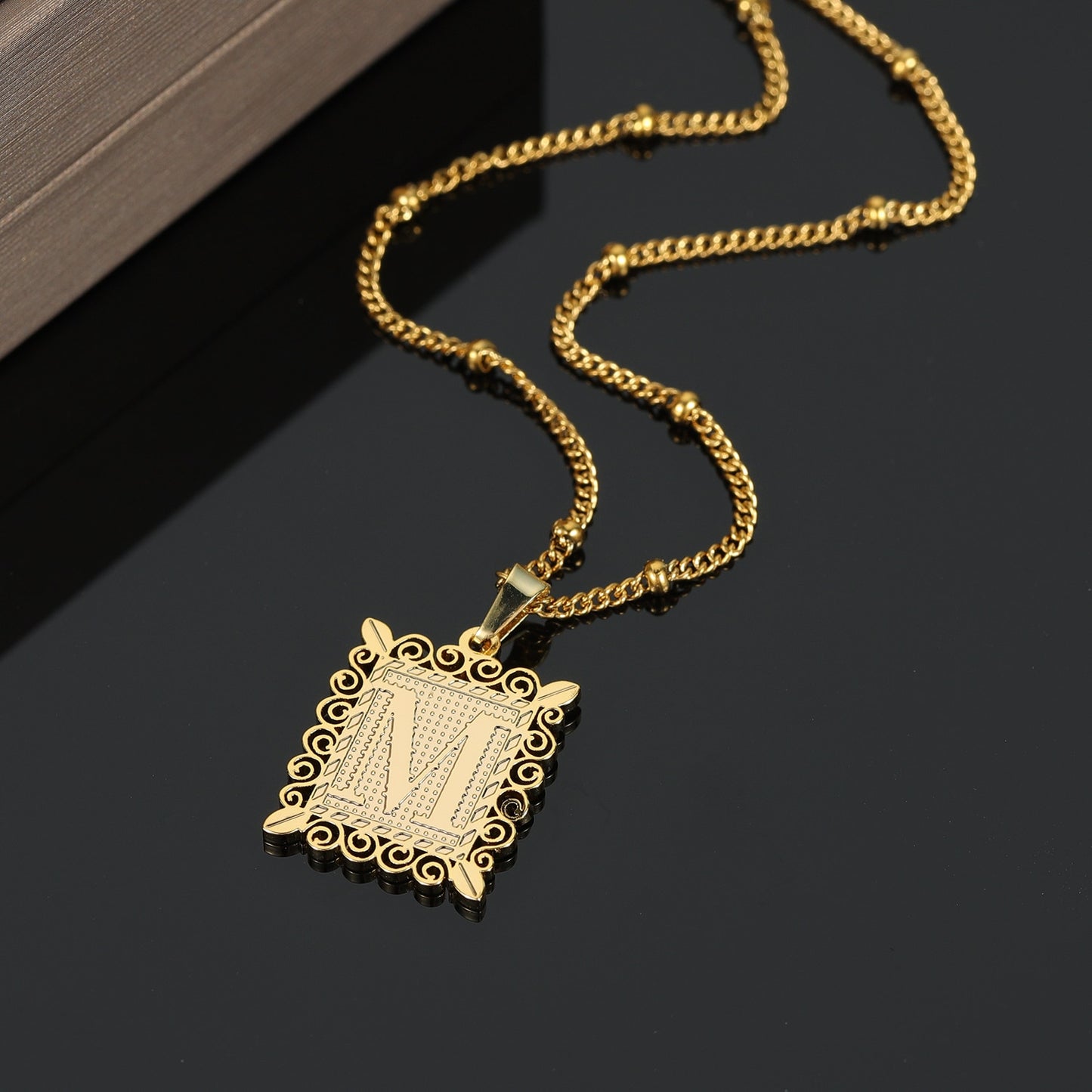 Custom Initial Necklace Style ER83